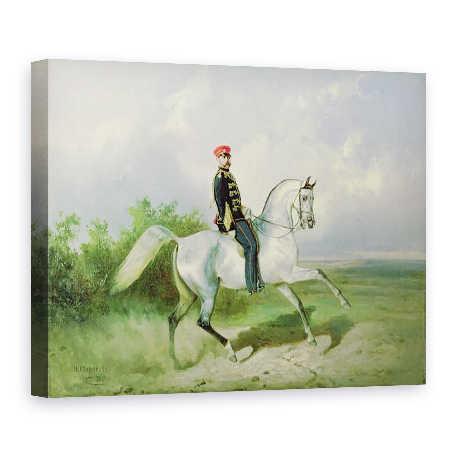 Tablou canvas - Nikolai Egorevich Sverchkov - Portretul imparatului Alexandru al II-lea 1818-81 1876, 60 x 80 cm