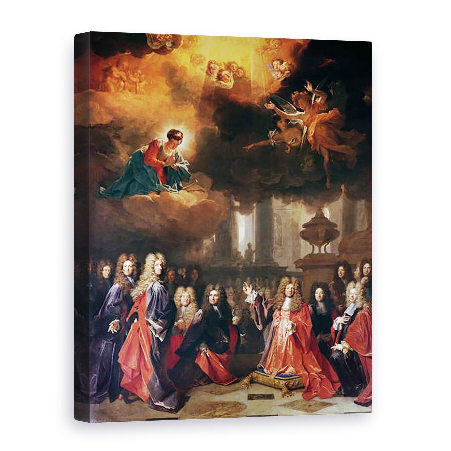 Tablou canvas - Nicolas de Largilliere - Ex-Voto, 75 x 100 cm