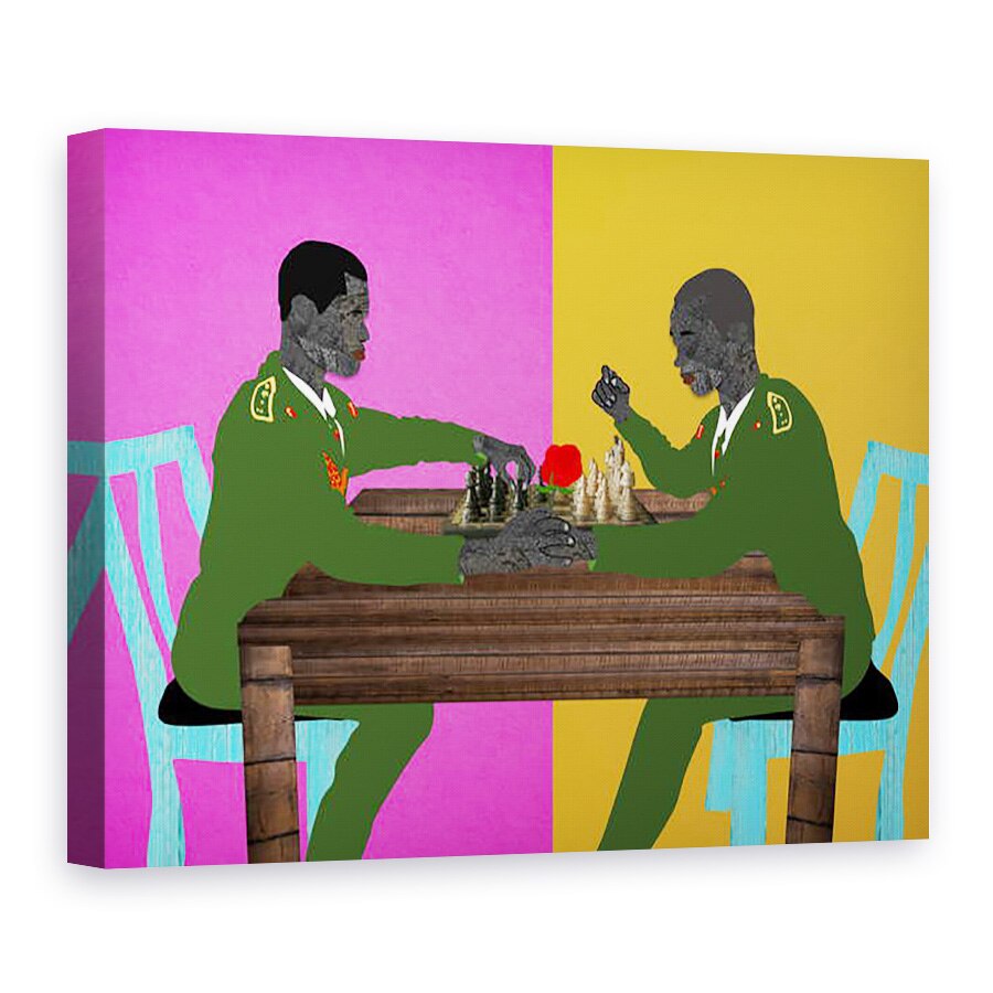 Tablou canvas - Osinachi - Doi generali in al doilea razboi, 75 x 100 cm