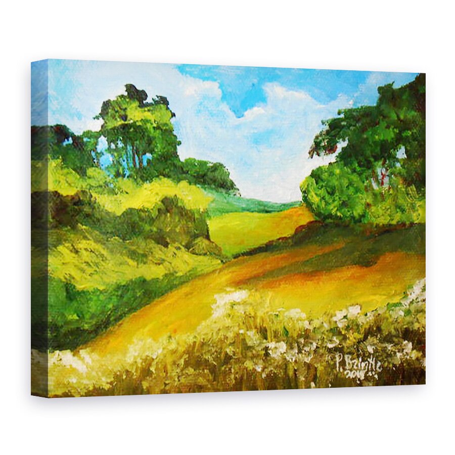 Tablou canvas - Patricia Brintle - La route de Mouline, 75 x 100 cm