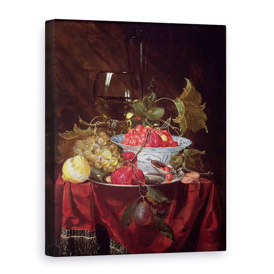 Tablou canvas - Nicolaes Van Gelder - O viata statica a fructelor, 75 x 100 cm