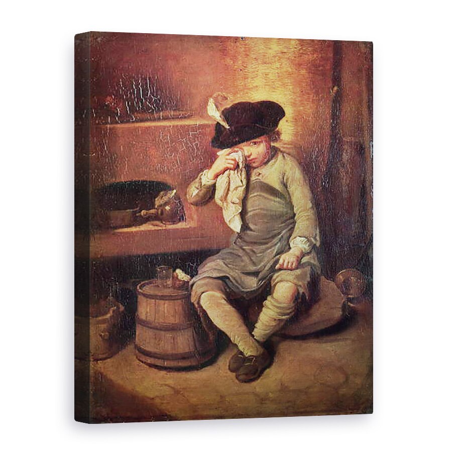 Tablou canvas - Nicolas-Bernard Lepicie - Copilul pocait, 60 x 80 cm