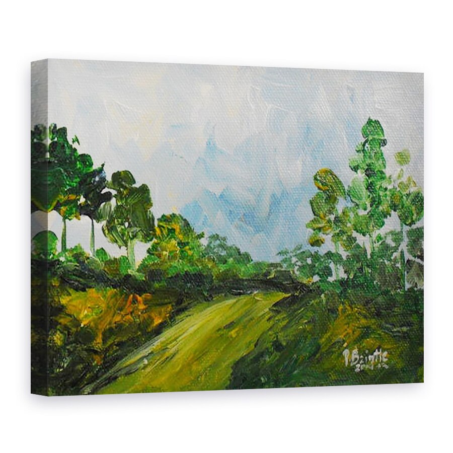 Tablou canvas - Patricia Brintle - in jos pe deal, 75 x 100 cm