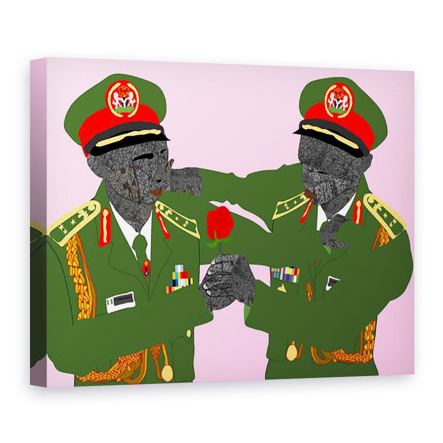 Tablou canvas - Osinachi - Doi generali in primul razboi, 60 x 80 cm