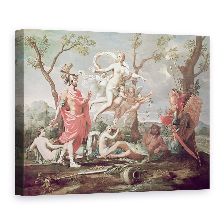 Tablou canvas - Nicolas Poussin - Venus Armarea Aeneas, 60 x 80 cm