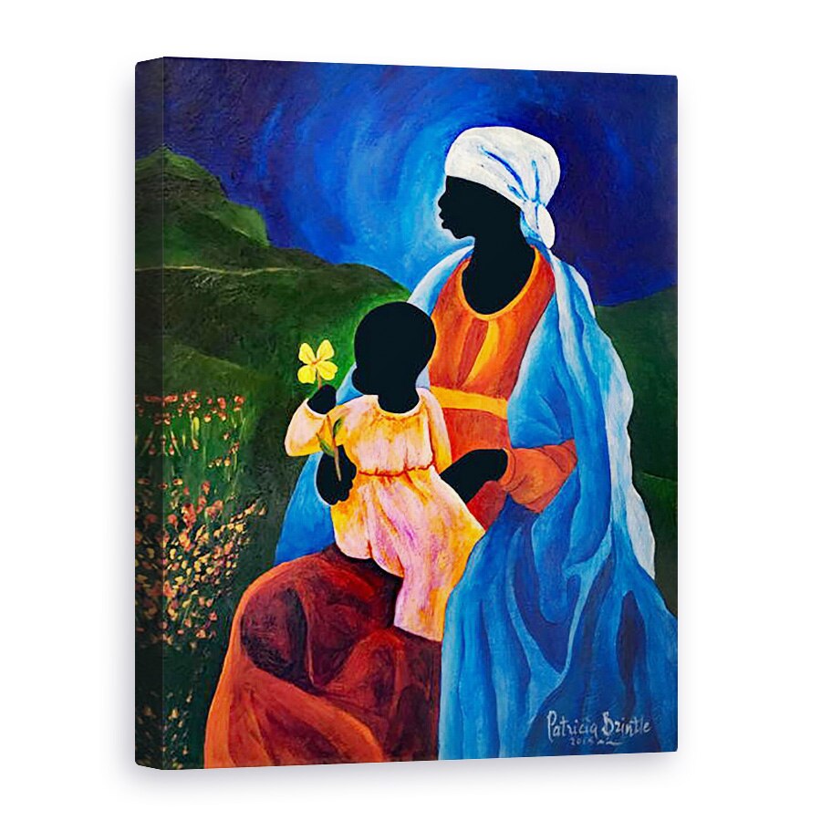 Tablou canvas - Patricia Brintle - Madonna si copilul Dogwood, 75 x 100 cm