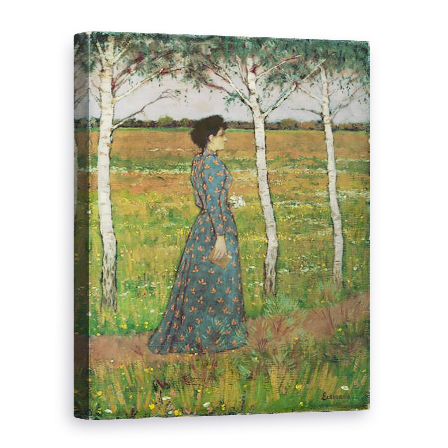 Tablou canvas - Otto Eckmann - Spring, 75 x 100 cm