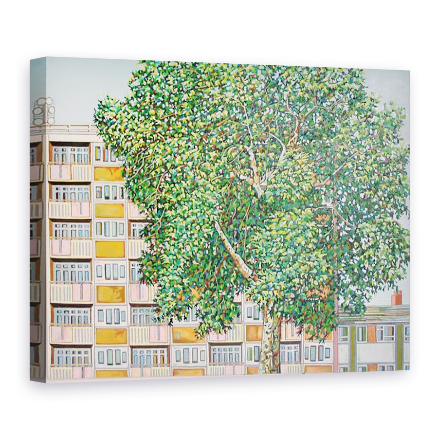Tablou canvas - Noel Paine - Canning Town de vara, 60 x 80 cm
