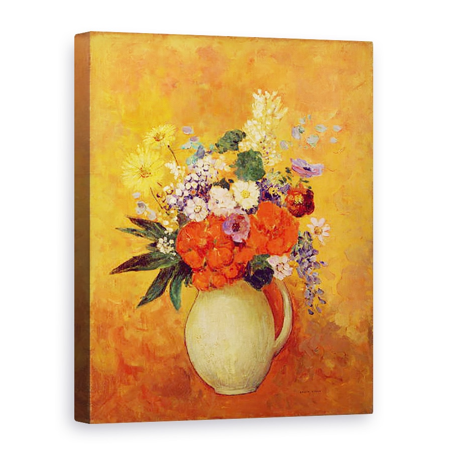 Tablou canvas - Odilon Redon - Flori, 75 x 100 cm