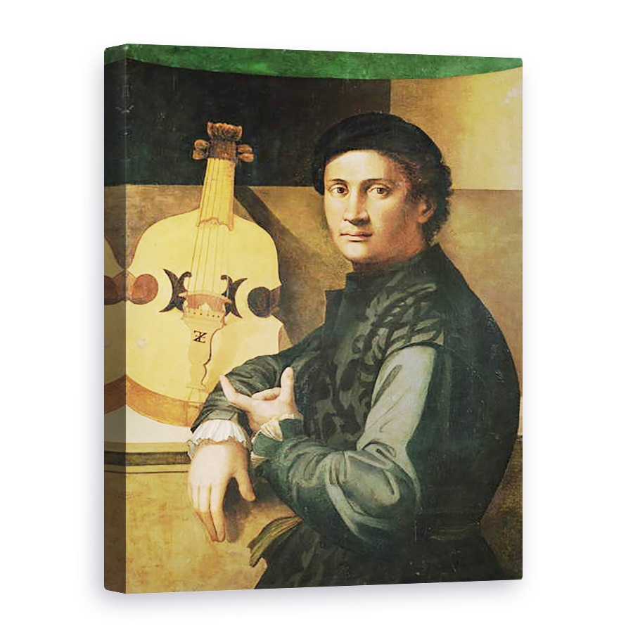Tablou canvas - Paolo Zacchia - Jucatorul Viola, 75 x 100 cm