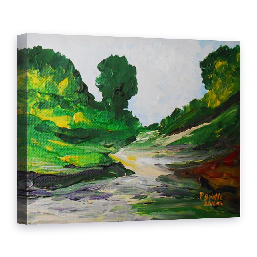 Tablou canvas - Patricia Brintle - O plimbare in Ennery, 75 x 100 cm