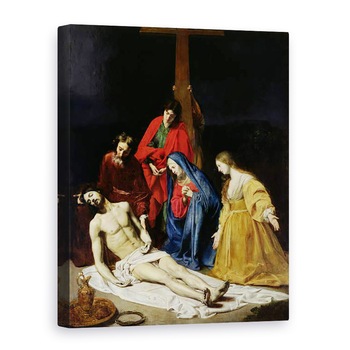 Tablou canvas - Nicolas Tournier - Coborarea de pe cruce, 60 x 80 cm Tablou canvas - Nicolas Tournier - Coborarea de pe cruce, 60 x 80 cm
