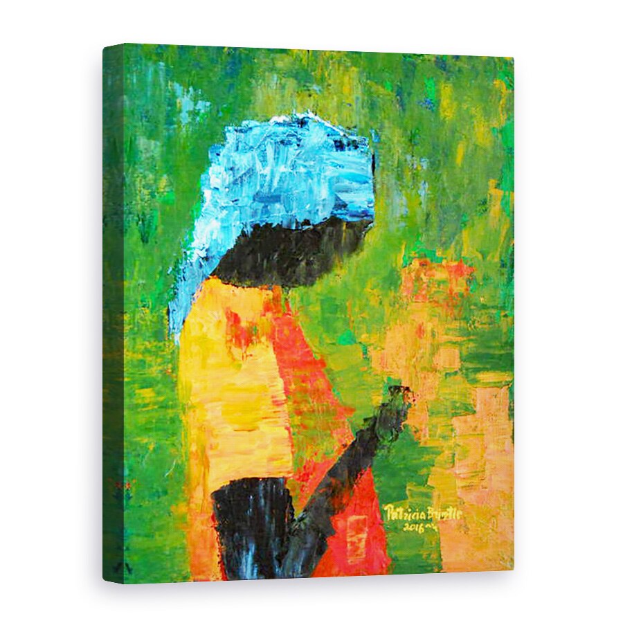 Tablou canvas - Patricia Brintle - Flori in mana, 75 x 100 cm