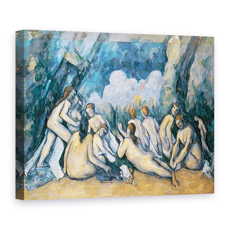 Tablou canvas - Paul Cezanne - Saldarii mari, 60 x 80 cm