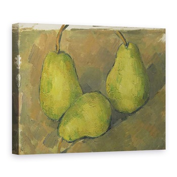Tablou canvas - Paul Cezanne - Trei Pere, 50 x 70 cm Tablou canvas - Paul Cezanne - Trei Pere, 50 x 70 cm