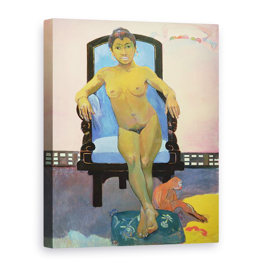 Tablou canvas - Paul Gauguin - Annah Javanezul, 75 x 100 cm