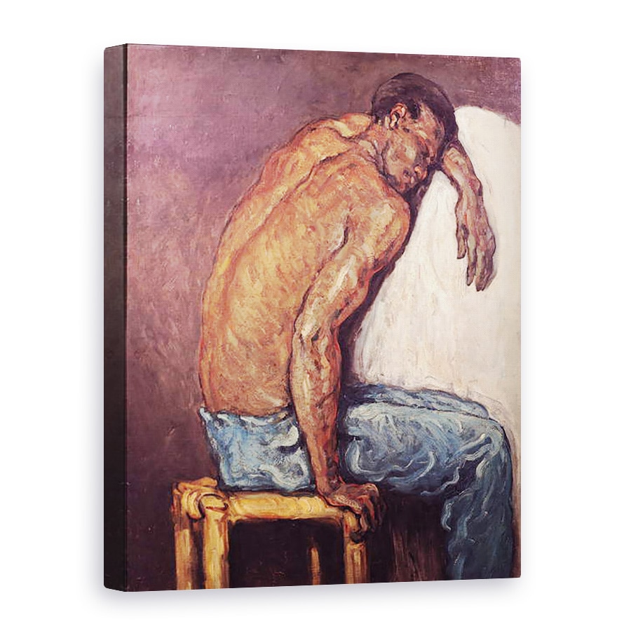Tablou canvas - Paul Cezanne - Scipion negru, 75 x 100 cm
