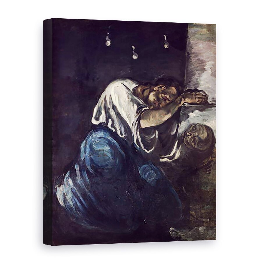 Tablou canvas - Paul Cezanne - La Madeleine sau La Douleur, 75 x 100 cm
