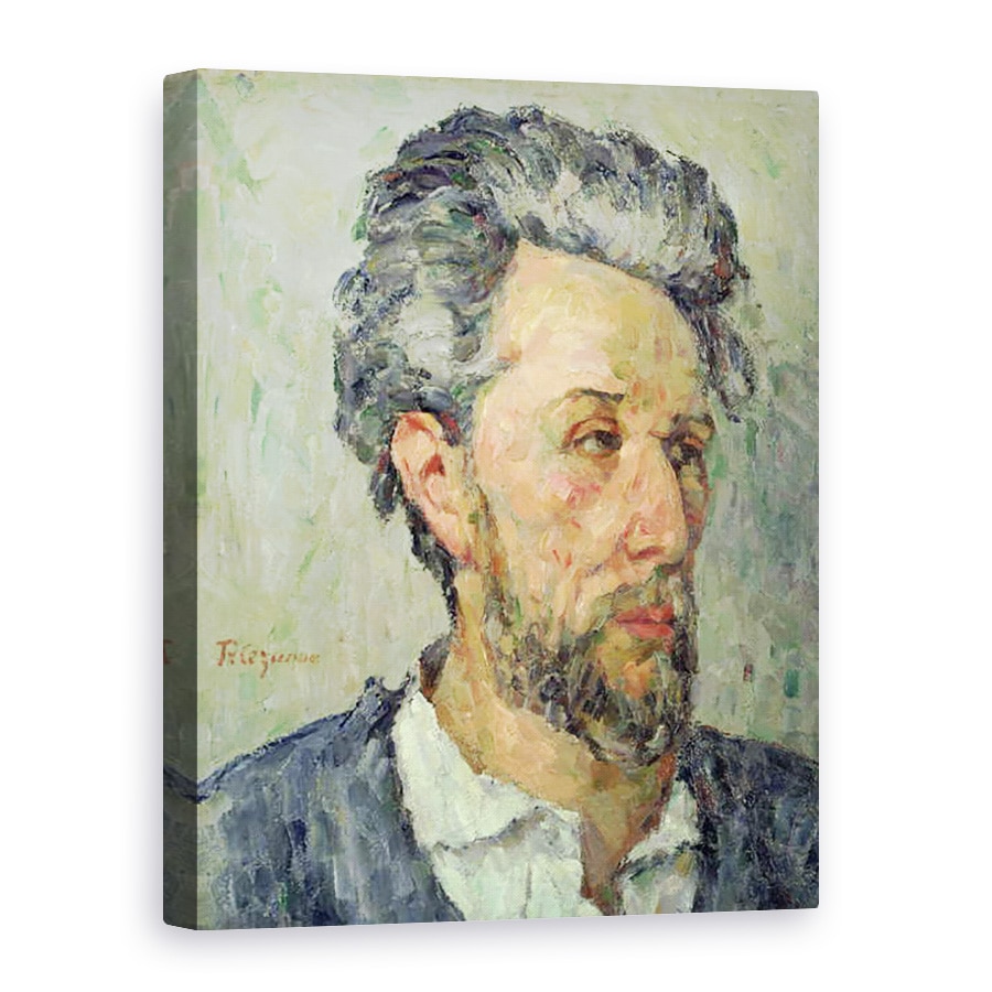 Tablou canvas - Paul Cezanne - Portretul lui Victor Chocquet, 75 x 100 cm