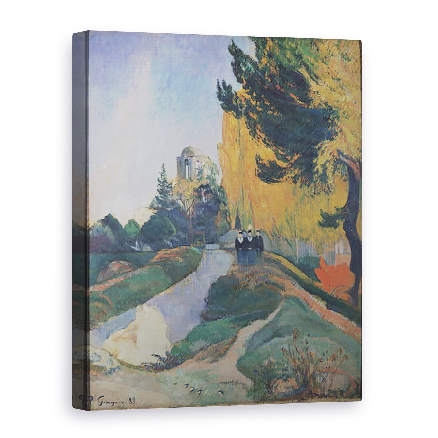 Tablou canvas - Paul Gauguin - Alyscamps, Arles, 75 x 100 cm