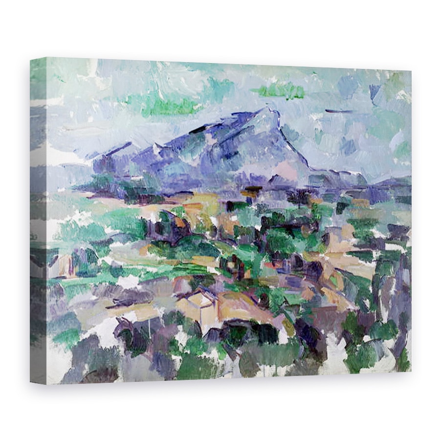 Tablou canvas - Paul Cezanne - Muntele Sainte-Victoire II, 75 x 100 cm