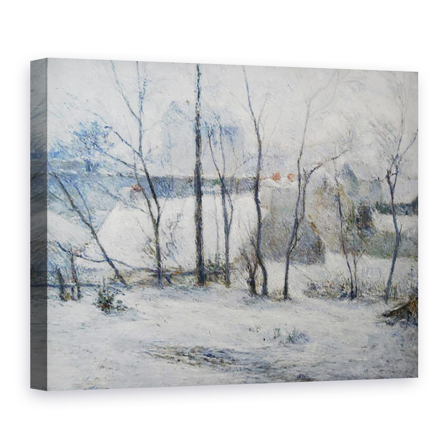 Tablou canvas - Paul Gauguin - Gradina sub zapada, 60 x 80 cm