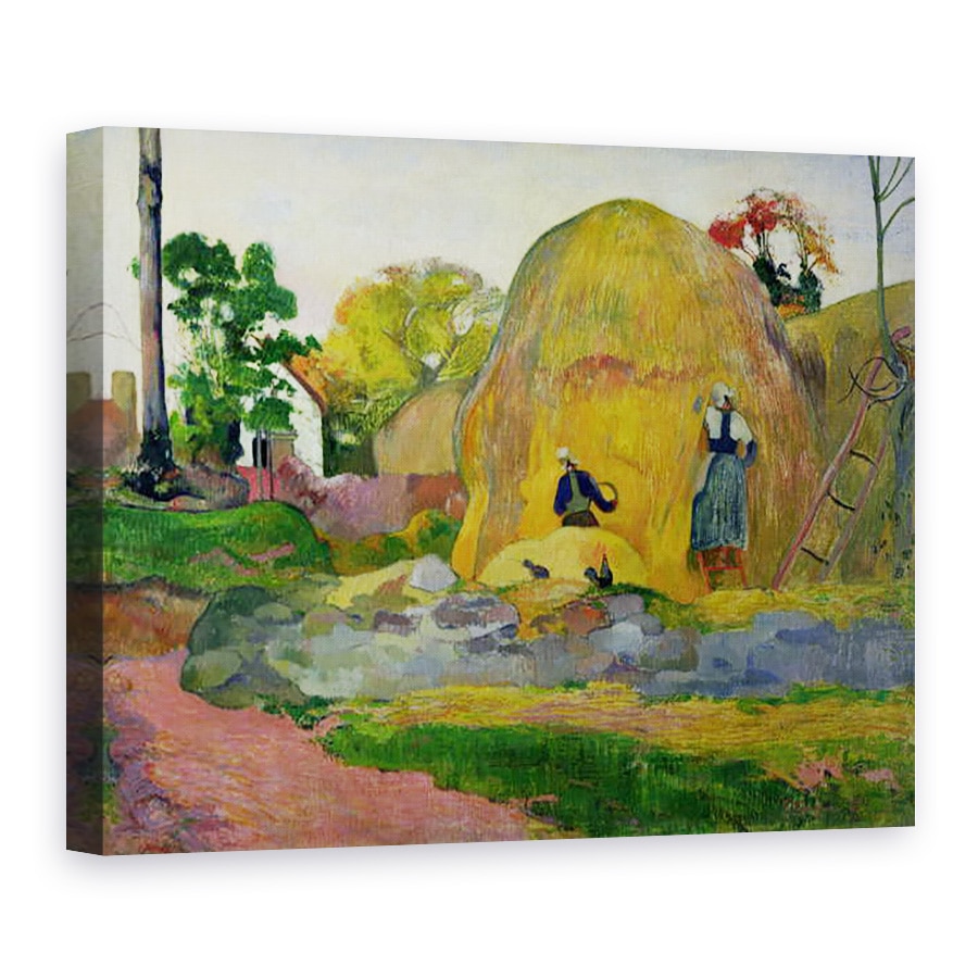 Tablou canvas - Paul Gauguin - Capite de fan galbene, sau Recolta, 75 x 100 cm