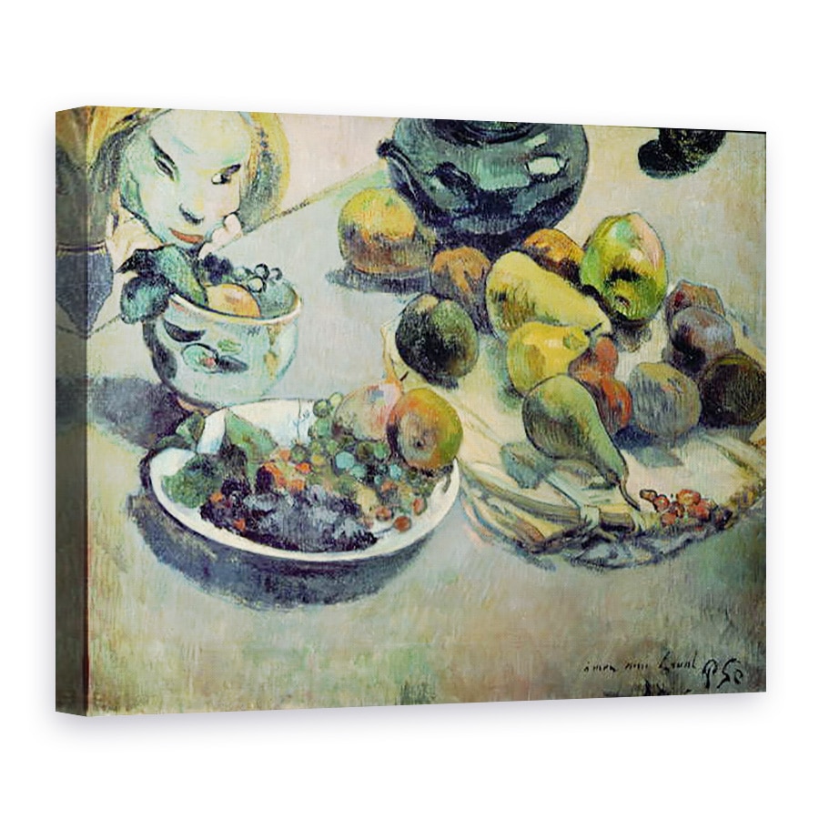 Tablou canvas - Paul Gauguin - Natura moarta cu fructe, 60 x 80 cm