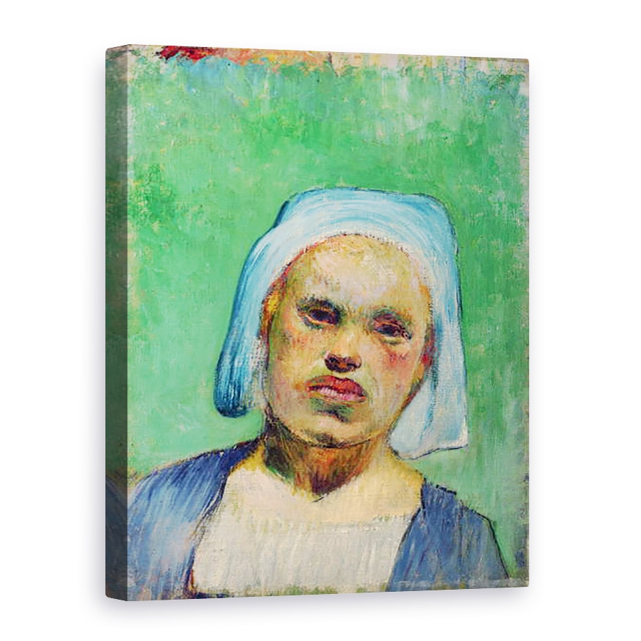Tablou canvas - Paul Gauguin - sef al unui breton, 60 x 80 cm