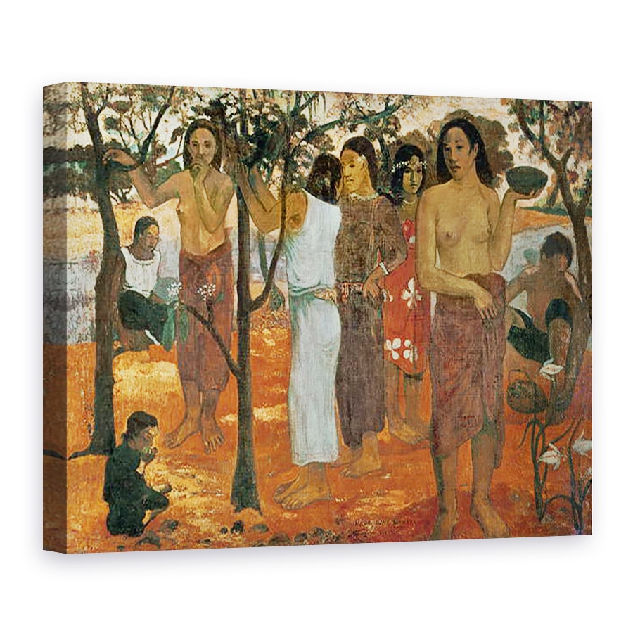 Tablou canvas - Paul Gauguin - Nave Mahana Ziua Delicioasa, 60 x 80 cm