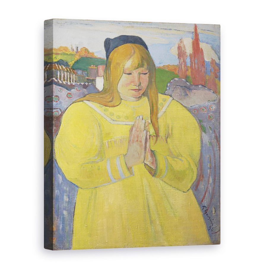 Tablou canvas - Paul Gauguin - Tanara crestina, 60 x 80 cm