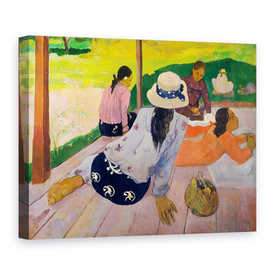 Tablou canvas - Paul Gauguin - Siesta, 50 x 70 cm