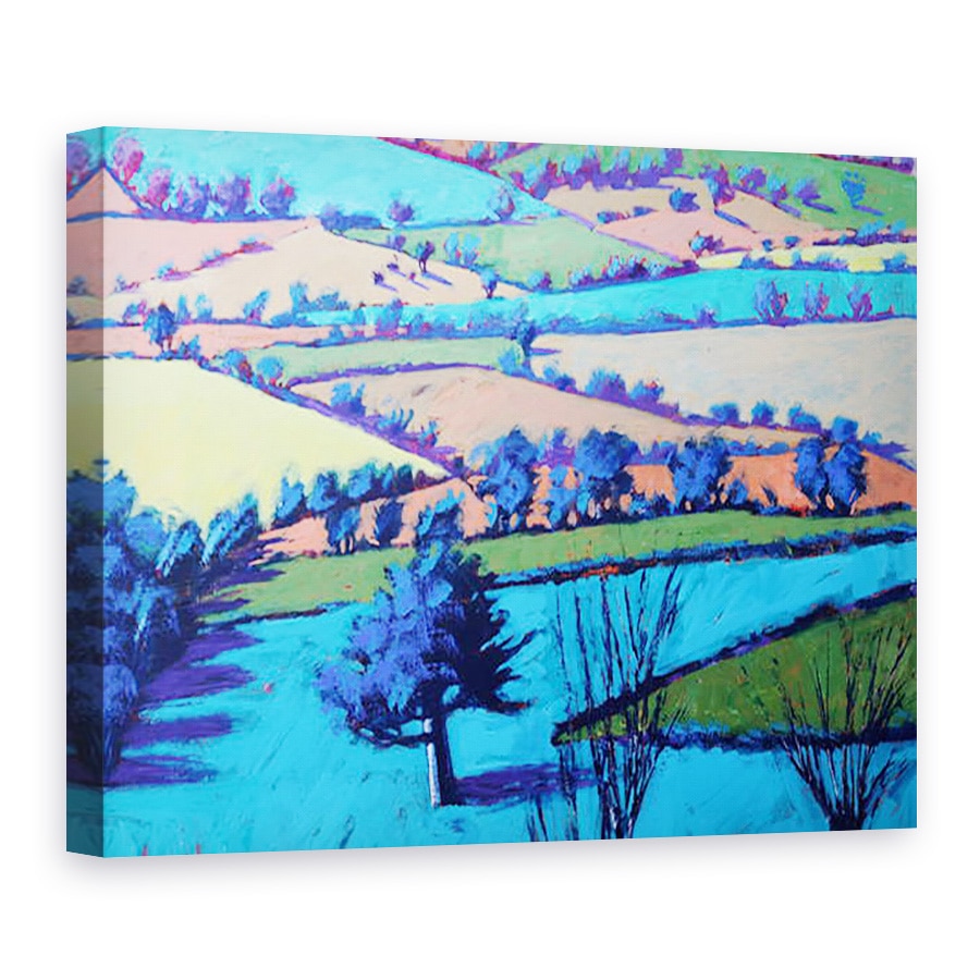 Tablou canvas - Paul Powis - Teme Valley vara II aproape, 60 x 80 cm