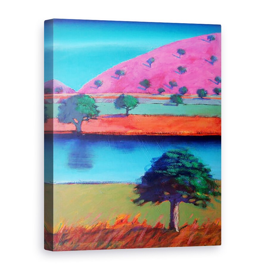 Tablou canvas - Paul Powis - Pink Hill 2, 50 x 70 cm