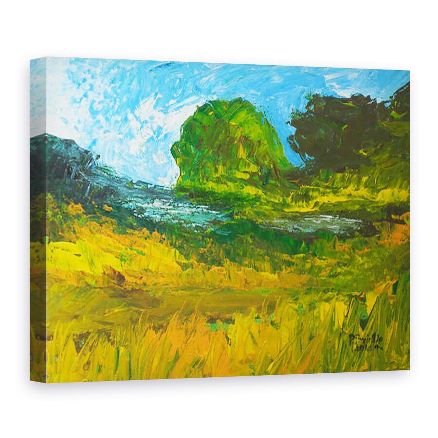 Tablou canvas - Patricia Brintle - Riviere de Bainet, 75 x 100 cm