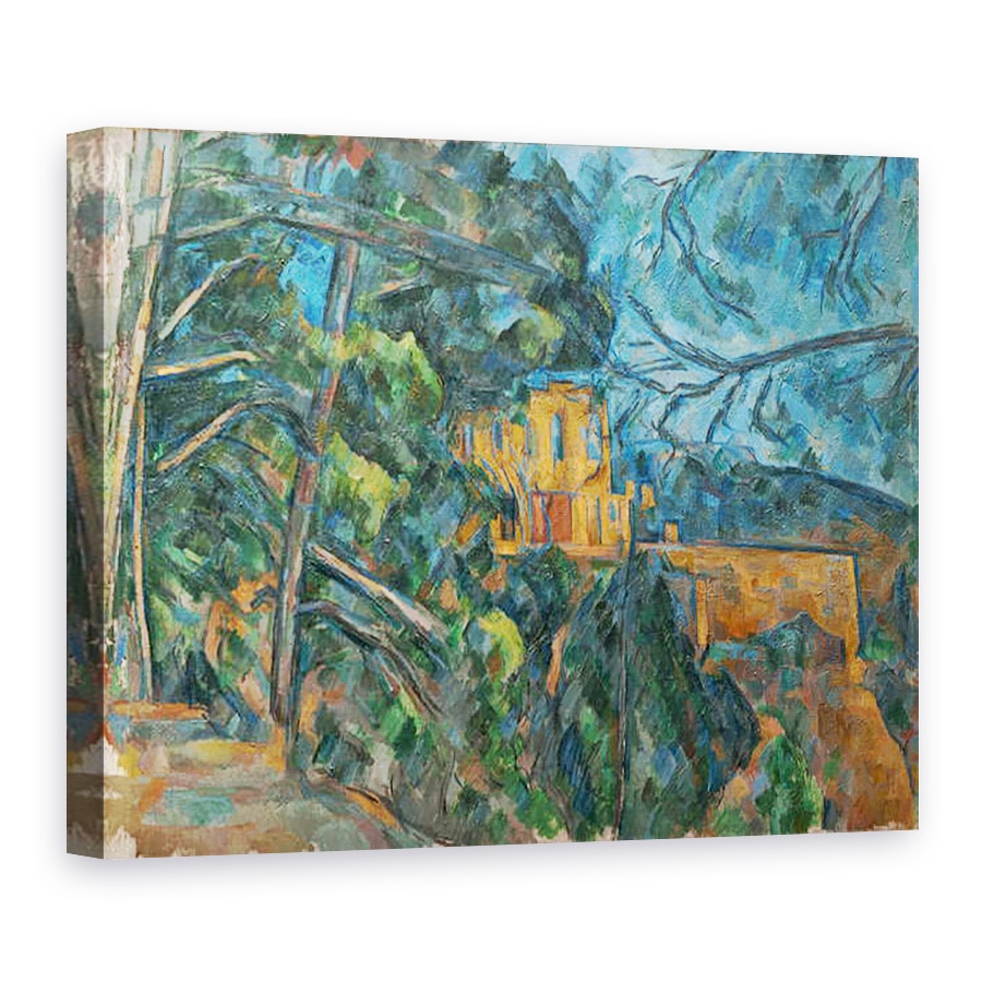 Tablou canvas - Paul Cezanne - Chateau Noir, 75 x 100 cm