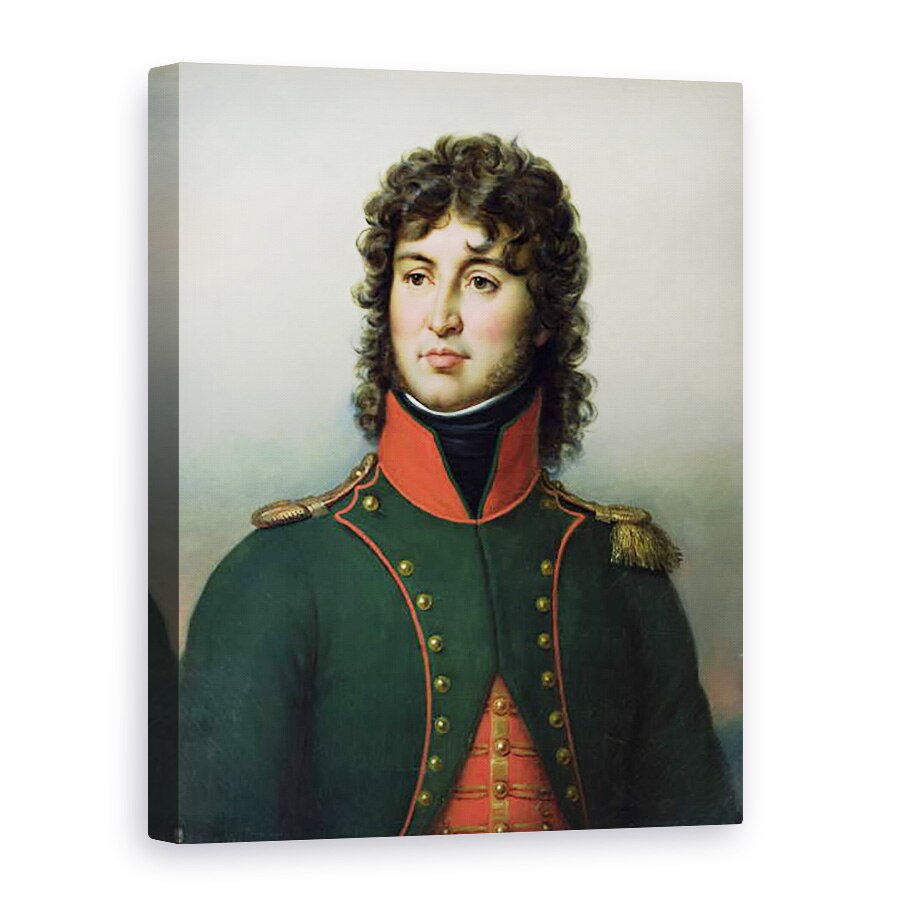 Tablou canvas - Paulin Jean Baptiste Guerin - Portretul lui Joachim Murat 1767-1815 Regele Napoli, 50 x 70 cm