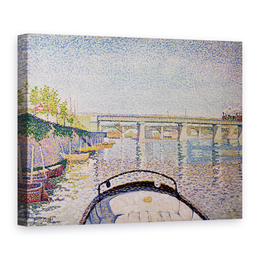Tablou canvas - Paul Signac - Podul de la Asnieres, 50 x 70 cm