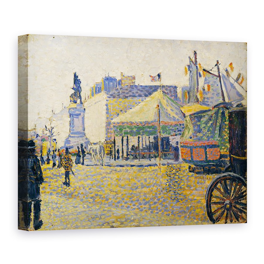 Tablou canvas - Paul Signac - Place de Clichy, 60 x 80 cm