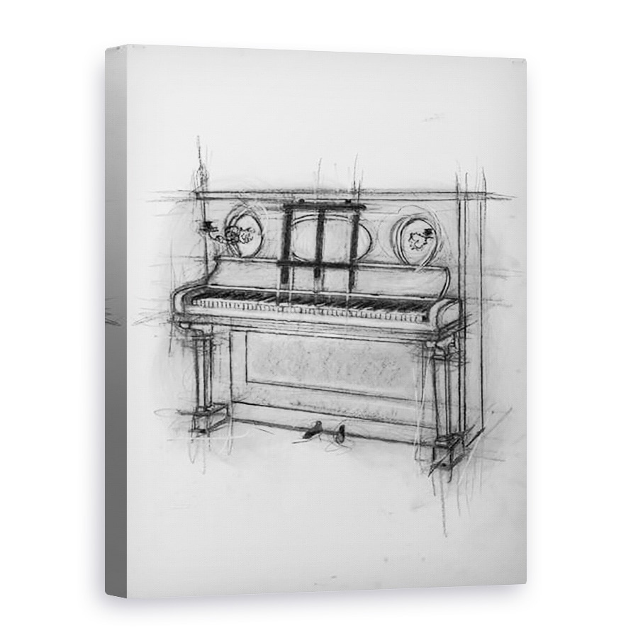 Tablou canvas - Penny Warden - Piano, 60 x 80 cm