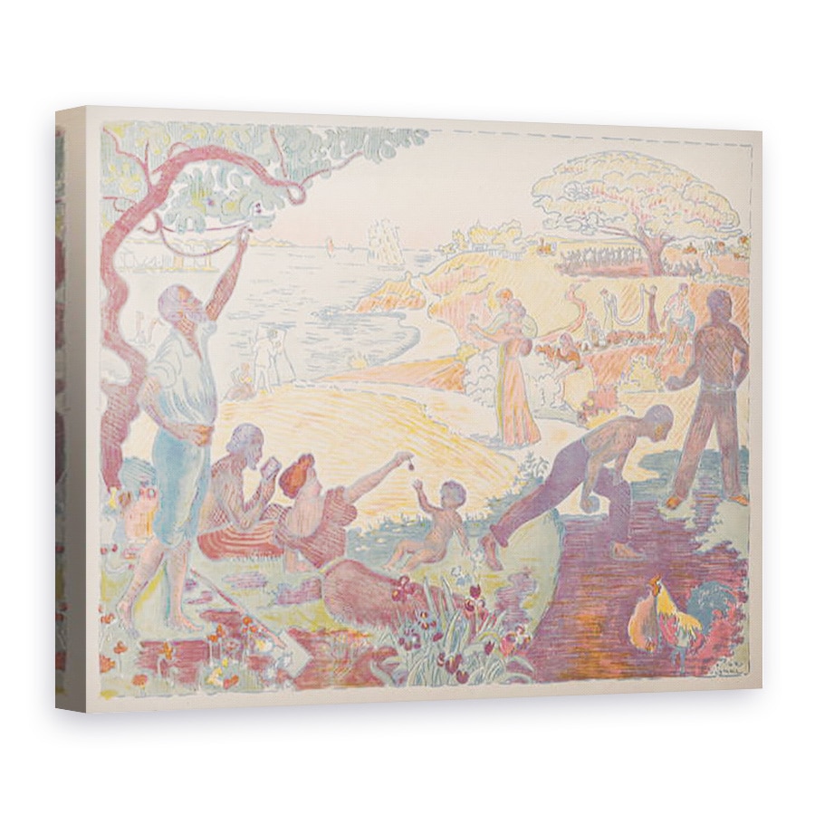 Tablou canvas - Paul Signac - Vremuri armonioase, 60 x 80 cm