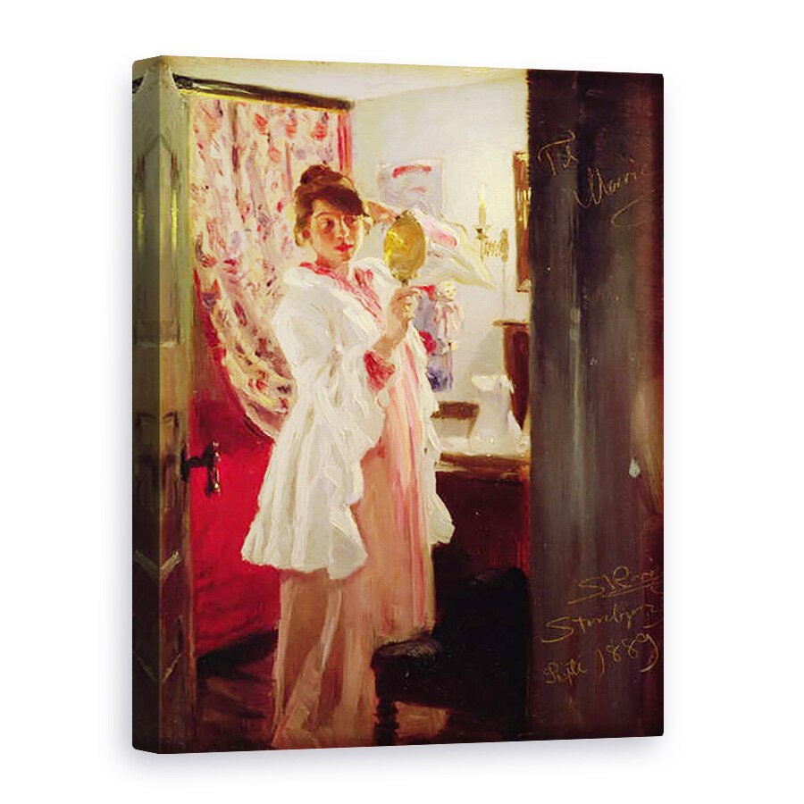 Tablou canvas - Peder Severin Kroyer - Interior cu sotia artistului, 60 x 80 cm