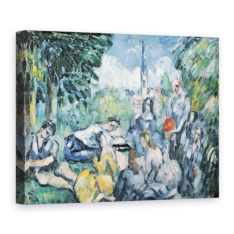 Tablou canvas - Paul Cezanne - Dejeuner sur lHerbe, 75 x 100 cm