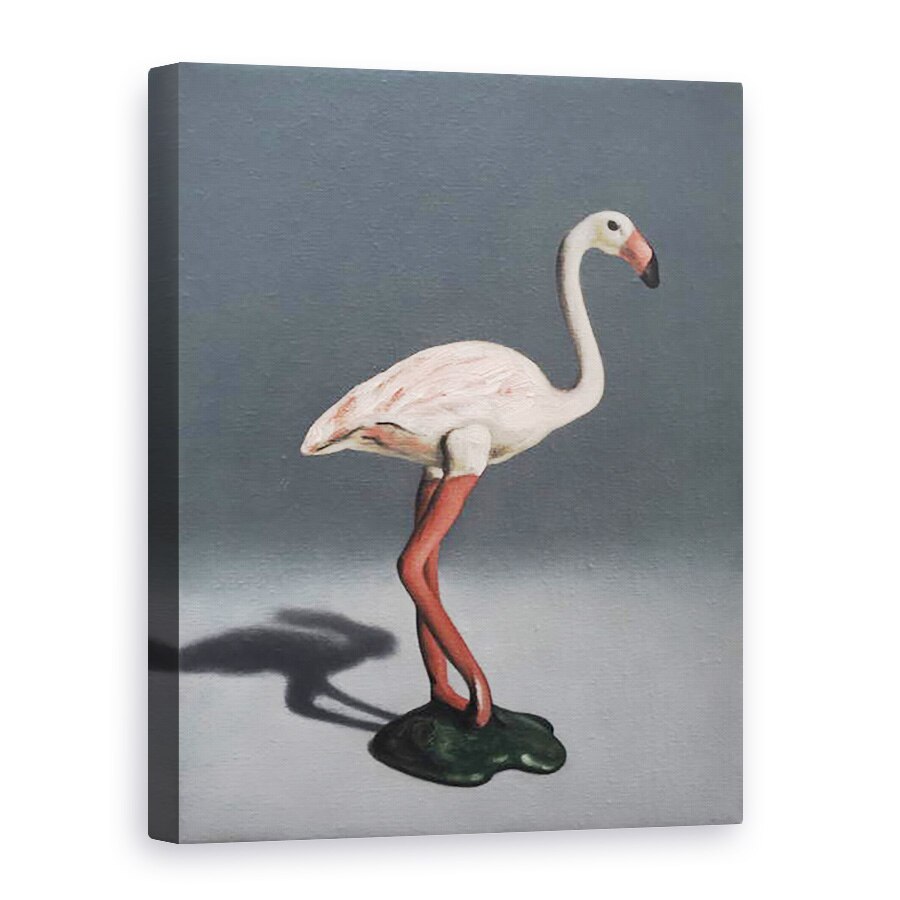 Tablou canvas - Peter Jones - Roz Flamingo, 2014, 60 x 80 cm