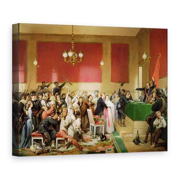 Tablou canvas - Paul-Felix Guerie - O nunta sub Comuna Paris din 1871, 60 x 80 cm Tablou canvas - Paul-Felix Guerie - O nunta sub Comuna Paris din 1871, 60 x 80 cm