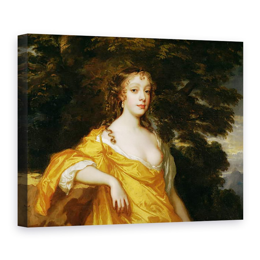 Tablou canvas - Peter Lely - Diana Kirke, Contesa de Oxford, 60 x 80 cm