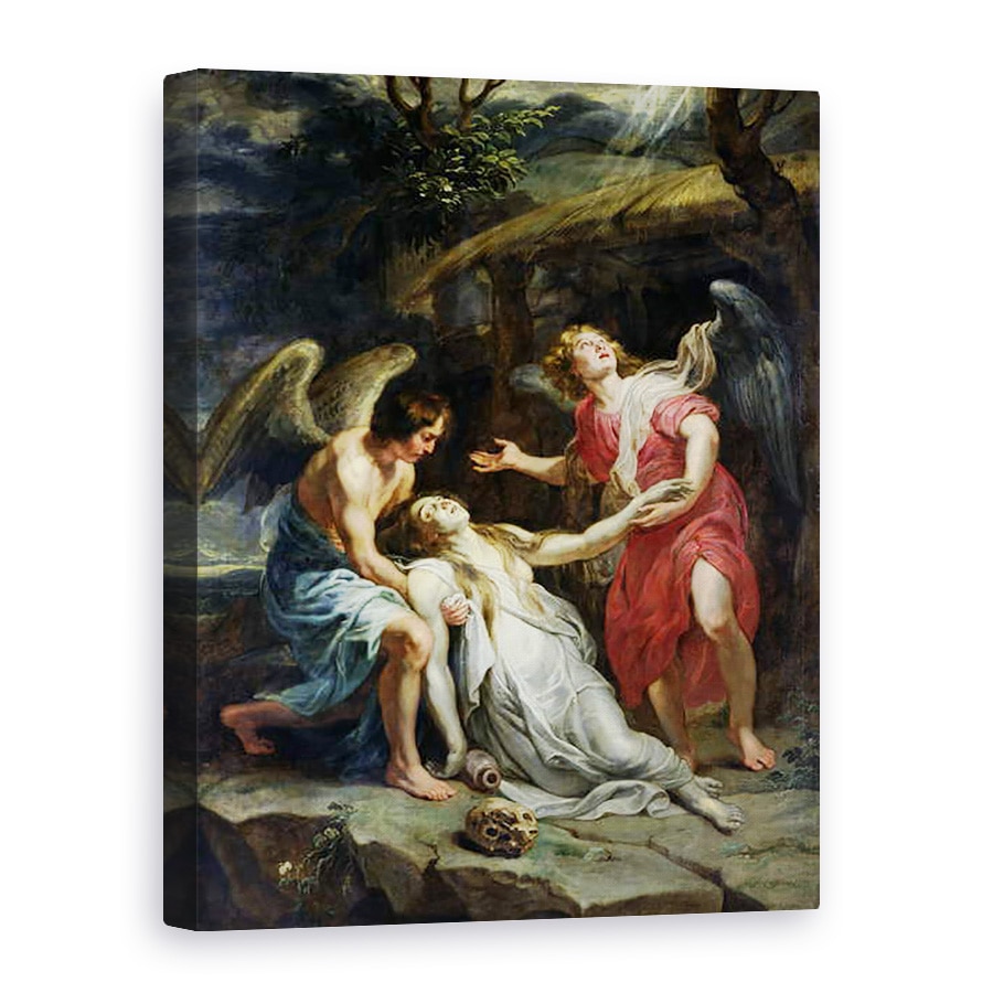 Tablou canvas - Peter Paul Rubens - Extazul Mariei Magdalena, 60 x 80 cm