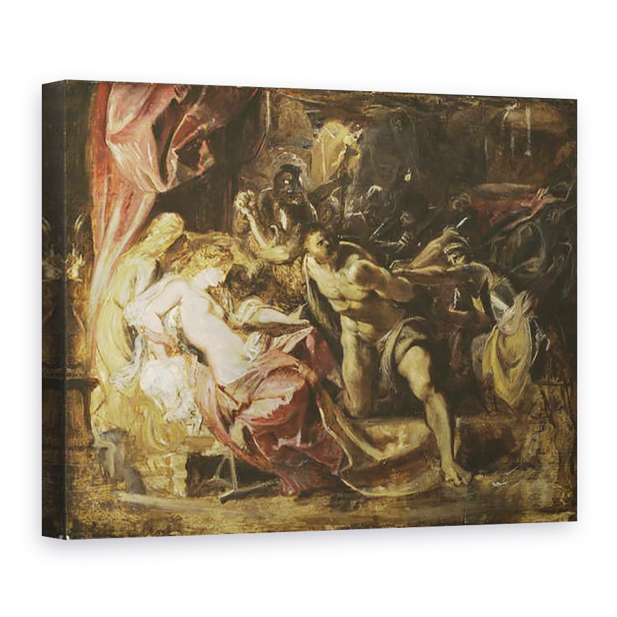 Tablou canvas - Peter Paul Rubens - Capturarea lui Samson, 60 x 80 cm