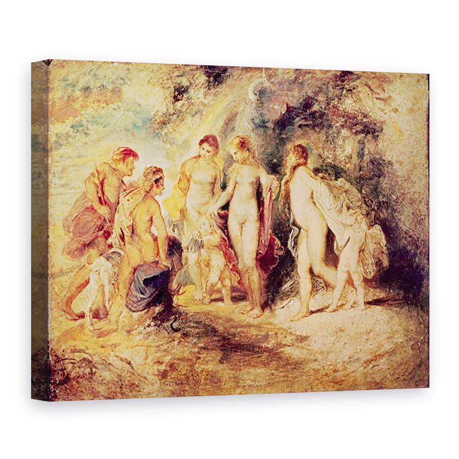 Tablou canvas - Peter Paul Rubens - Judecata de la Paris II, 60 x 80 cm