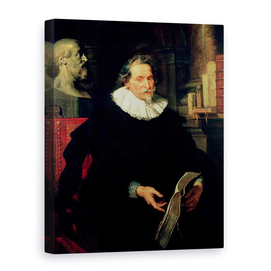 Tablou canvas - Peter Paul Rubens - Portretul lui Ludovicus Nonnius c.1553-1645/6 c.1627, 60 x 80 cm